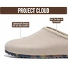 image:imageProject Cloud Casual Clogs for Women Genuine Leather Insole Mules Nella  Genuine Leather SmartFoam Arch Support Insole Womens Slipers Cashmere Knit Slip On Shoes for Women NonSlip Mules amp ClogsDove Knit