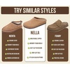 image:imageProject Cloud Casual Clogs for Women Genuine Leather Insole Mules Nella  Genuine Leather SmartFoam Arch Support Insole Womens Slipers Cashmere Knit Slip On Shoes for Women NonSlip Mules amp ClogsButternut Knit