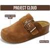 image:imageProject Cloud Clogs for Women Footwear  Memory Foam and NonSlip Platform Wedges Heels for Women Mules amp Clogs 2026  Comfortable Stylish SlipOn with Adjustable Straps Rhona Chestnut 6  Memory Foam Insole and Lightweight Design  NonSlip Sole Comfortable and Durable Womens Flats for All Occasions