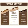 image:imageProject Cloud Fashion Mary Jane Shoes Women Ballet Flats Emilee Tan  Memory Foam Insole Lightweight Design NonSlip Sole Fashion Mary Jane Ballet Flats Everyday Comfort for Women