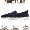 image:imageProject Cloud Genuine Leather Loafers for Women  Memory Foam Womens Shoes  Non Slip Spring Loafers Flexible Sole  Fashion Shoes for Women 2026 FilideNavy