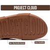 image:imageProject Cloud Genuine Leather Platform Sandals Women Non Slip Womens Slides  Lightweight Platform Sandals for Women with Plush Soft Insole amp Arch Support Comfortable Sandals amp Summer Slides for WomenAdee  Tan