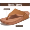 image:imageProject Cloud Genuine Leather Platform Sandals Women Non Slip Womens Slides  Lightweight Platform Sandals for Women with Plush Soft Insole amp Arch Support Comfortable Sandals amp Summer Slides for WomenArlo  Tan