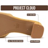 image:imageProject Cloud Genuine Leather Womens Heels Dress Sandals amp Slides Monaco  Memory Foam Insole Lightweight Slides for Women  NonSlip Outsole Casual Footwear Summer Sandals  Designer SandalsTurmeric Suede