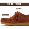 image:imageProject Cloud Genuine Leather Womens Oxford Shoes with Memory Foam Wally  Lightweight Anti Slip Sole Lace Up Loafers for Women Casual Footwear Comfortable Office Business Everyday Travel All Day WearWhiskey