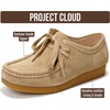 image:imageProject Cloud Genuine Leather Womens Oxford Shoes with Memory Foam Wally  Lightweight Anti Slip Sole Lace Up Loafers for Women Casual Footwear Comfortable Office Business Everyday Travel All Day WearWheat