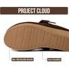 image:imageProject Cloud Genuine Suede Platform Clogs for Women  Womens Mules Fiona  Non Slip Platform Womens Clogs Soft Insole Heeled Clogs amp Mules for Women  Wedge Sandals Women Footwear Heeled Womens ShoesCocoa Suede