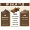 image:imageProject Cloud Genuine Suede Platform Clogs for Women  Womens Mules Fiona  Non Slip Platform Womens Clogs Soft Insole Heeled Clogs amp Mules for Women  Wedge Sandals Women Footwear Heeled Womens ShoesBlack Suede