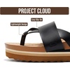image:imageProject Cloud Lightweight Womens Non Slip Casual Beach Sandals for Women  Plush Insole Women Sandals Shoes for Women Footwear Trendy Summer Everyday Fashion Travel amp Vacation Easy Wear Warm WeatherRaft  Black Thong