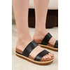image:imageProject Cloud Lightweight Womens Non Slip Casual Beach Sandals for Women  Plush Insole Women Sandals Shoes for Women Footwear Trendy Summer Everyday Fashion Travel amp Vacation Easy Wear Warm WeatherBlack Slide
