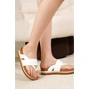 image:imageProject Cloud Lightweight Womens Non Slip Casual Beach Sandals for Women  Plush Insole Women Sandals Shoes for Women Footwear Trendy Summer Everyday Fashion Travel amp Vacation Easy Wear Warm WeatherRaft  Offwhite Thong