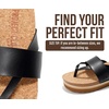 image:imageProject Cloud Lightweight Womens Non Slip Casual Beach Sandals for Women  Plush Insole Women Sandals Shoes for Women Footwear Trendy Summer Everyday Fashion Travel amp Vacation Easy Wear Warm WeatherRaft  Black Thong