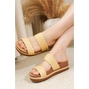 image:imageProject Cloud Lightweight Womens Non Slip Casual Beach Sandals for Women  Plush Insole Women Sandals Shoes for Women Footwear Trendy Summer Everyday Fashion Travel amp Vacation Easy Wear Warm WeatherRaffia Slide