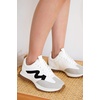 image:imageProject Cloud Lighweight Trendy Lace Up Fashion Sneakers for Women Lecco  Memory Foam Insole for Comfortability NonSlip Casual Ladies Shoes for Women Sneakers Lightweight Laceup Womens ShoesWhite Multi