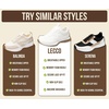 image:imageProject Cloud Lighweight Trendy Lace Up Fashion Sneakers for Women Lecco  Memory Foam Insole for Comfortability NonSlip Casual Ladies Shoes for Women Sneakers Lightweight Laceup Womens Shoes