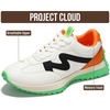 image:imageProject Cloud Lighweight Trendy Lace Up Fashion Sneakers for Women Lecco  Memory Foam Insole for Comfortability NonSlip Casual Ladies Shoes for Women Sneakers Lightweight Laceup Womens ShoesMulticolor