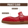 image:imageProject Cloud Mary Jane Shoes Women  Casual Trendy Womens Shoes Summer  Fasionable Womens Sneakers w Memory Foam Insole  NonSlip Shoes for Women Lightweight Mary Janes Flats for Women FootwearRed
