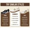 image:imageProject Cloud Mary Jane Shoes Women  Casual Trendy Womens Shoes Summer  Fasionable Womens Sneakers w Memory Foam Insole  NonSlip Shoes for Women Lightweight Mary Janes Flats for Women FootwearBlack