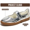 image:imageProject Cloud Mary Jane Shoes Women  Casual Trendy Womens Shoes Summer  Fasionable Womens Sneakers w Memory Foam Insole  NonSlip Shoes for Women Lightweight Mary Janes Flats for Women FootwearSilver