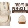 image:imageProject Cloud Mary Jane Shoes Women  Casual Trendy Womens Shoes Summer  Fasionable Womens Sneakers w Memory Foam Insole  NonSlip Shoes for Women Lightweight Mary Janes Flats for Women FootwearBone Perforated