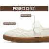 image:imageProject Cloud Mary Jane Shoes Women  Casual Trendy Womens Shoes Summer  Fasionable Womens Sneakers w Memory Foam Insole  NonSlip Shoes for Women Lightweight Mary Janes Flats for Women FootwearWhite