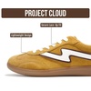 image:imageProject Cloud NonSlip Fashion Sneakers for Women LaceUp Shoes  Memory Foam Insole Trendy Womens Footwear  Comfortable Casual Womens Sneakers  Stylish Shoes Women Breathable FootwearMustard