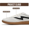 image:imageProject Cloud NonSlip Fashion Sneakers for Women LaceUp Shoes  Memory Foam Insole Trendy Womens Footwear  Comfortable Casual Womens Sneakers  Stylish Shoes Women Breathable FootwearLight Grey Multi