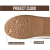 image:imageProject Cloud NonSlip Fashion Sneakers for Women LaceUp Shoes  Memory Foam Insole Trendy Womens Footwear  Comfortable Casual Womens Sneakers  Stylish Shoes Women Breathable FootwearLight Grey Multi
