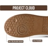 image:imageProject Cloud NonSlip Fashion Sneakers for Women LaceUp Shoes  Memory Foam Insole Trendy Womens Footwear  Comfortable Casual Womens Sneakers  Stylish Shoes Women Breathable FootwearLight Blue Microsuede