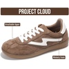 image:imageProject Cloud NonSlip Fashion Sneakers for Women LaceUp Shoes  Memory Foam Insole Trendy Womens Footwear  Comfortable Casual Womens Sneakers  Stylish Shoes Women Breathable FootwearMocha