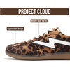 image:imageProject Cloud NonSlip Fashion Sneakers for Women LaceUp Shoes  Memory Foam Insole Trendy Womens Footwear  Comfortable Casual Womens Sneakers  Stylish Shoes Women Breathable FootwearLeopard