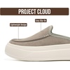 image:imageProject Cloud Platform Loafers for Women  Womens Clogs amp Mules Daphne  Genuine Leather amp Canvas Clogs amp Mules for Women Footwear  NonSlip Womens Shoes amp Womens Loafers  Stylish Womens MulesGrey