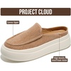 image:imageProject Cloud Platform Loafers for Women  Womens Clogs amp Mules Daphne  Genuine Leather amp Canvas Clogs amp Mules for Women Footwear  NonSlip Womens Shoes amp Womens Loafers  Stylish Womens MulesHoney Brown Canvas