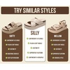 image:imageProject Cloud Platform Sandals Women  Wedge Sandals for Women 2026 Silly  Womens Sandals Comfortable with Soft amp Plush Insole  Non Slip Beach Essentials Womens Slide  Stylish Women FootwearBlack Leather