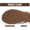 image:imageProject Cloud Platform Sandals Women Memory Foam Flip Flops ELEVATION  Durable and Lightweight NonSlip Sole Summer Thong Sandals  Platform Flip Flops for Women Everyday Comfort DailyTaupe