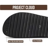 image:imageProject Cloud Platform Sandals Women Memory Foam Slides Havana  Memory Foam Insole Adjustable Buckle Lightweight Design NonSlip Sole Platform Slides for Women Everyday ComfortBlack Suede