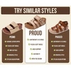 image:imageProject Cloud Platform Sandals for Women Strappy Wedges Plush Insole 2026  Comfortable and Lightweight Fashion Wedge Sandals for Women  NonSlip Sole with Adjustable Strap for Every OccasionsTerracotta