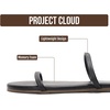 image:imageProject Cloud Summer Sandals for Women with Memory Foam Insole Transition  Memory Foam Insole Beach Flip Flops NonSlip Sole Lightweight Double Straps Summer Sandals for Women Everyday Comfort