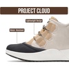 image:imageProject Cloud Waterproof Snow Boots for Women Memory Foam NonSlip Shoes  Memory Foam Insole Waterproof Design NonSlip Sole Lightweight Snow Boots Indoor amp Outdoor Winter Comfort WearBeigesport Upper