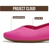 image:imageProject Cloud Womens Flats Memory Foam Ballet Flats for Women Prospect  Memory Foam Insole and Lightweight Design  NonSlip Sole Comfortable and Durable Womens Flats for All OccasionsFuchsia Knit