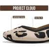 image:imageProject Cloud Womens Flats Memory Foam Ballet Flats for Women Prospect  Memory Foam Insole and Lightweight Design  NonSlip Sole Comfortable and Durable Womens Flats for All OccasionsLeopard Knit