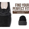 image:imageProject Cloud Womens Platform Oxford Loafers with Memory Foam WALLYCHUNKY  Non Slip Sole Stylish Shoes for Women Comfortable Fashion Footwear Casual Work Office Everyday Travel Weekend Outfits All DayBlack Suede