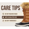 image:imageProject Cloud Womens Snow Boots 100 Genuine Leather Memory Foam Ventura  100 Genuine Leather Memory Foam Insole Fur MidCalf Design Lightweight NonSlip Outdoor Winter Shoes for WomenTan