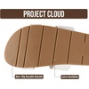 image:imageProject Cloud Womens Two Strap Sandals amp Non Slip Summer Slides Hilltop  Slides for Women Plush Soft Insole Casual Beach Footwear Vacation Outfits Travel Everyday Comfort Easy Wear Versatile FashionOffwhite