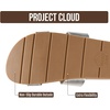 image:imageProject Cloud Womens Two Strap Sandals amp Non Slip Summer Slides Hilltop  Slides for Women Plush Soft Insole Casual Beach Footwear Vacation Outfits Travel Everyday Comfort Easy Wear Versatile FashionSilver