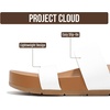 image:imageProject Cloud Womens Two Strap Sandals amp Non Slip Summer Slides Hilltop  Slides for Women Plush Soft Insole Casual Beach Footwear Vacation Outfits Travel Everyday Comfort Easy Wear Versatile FashionOffwhite