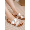 image:imageProject Cloud Womens Two Strap Sandals amp Non Slip Summer Slides Hilltop  Slides for Women Plush Soft Insole Casual Beach Footwear Vacation Outfits Travel Everyday Comfort Easy Wear Versatile Fashion