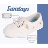image:imageSundays Canvas Shoes for Kids  NonSlip amp Lightweight Boys amp Girls Shoes  Canvas Girls Sneakers with High Density Smart Foam Insole Girls Shoes  Lighhweight Kids Sneakers Girls FootwearWhite Canvas