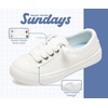 image:imageSundays Canvas Shoes for Kids  NonSlip amp Lightweight Boys amp Girls Shoes  Canvas Girls Sneakers with High Density Smart Foam Insole Girls Shoes  Lighhweight Kids Sneakers Girls FootwearOffwhite