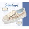image:imageSundays Canvas Shoes for Kids  NonSlip amp Lightweight Boys amp Girls Shoes  Canvas Girls Sneakers with High Density Smart Foam Insole Girls Shoes  Lighhweight Kids Sneakers Girls FootwearCoral Multi